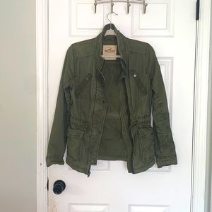 Hollister Army Green Utility jacket size M